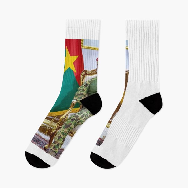 Item preview, Captain Ibrahim Traoré: Burkina Faso Head of State designed and sold by ArtistrySky.