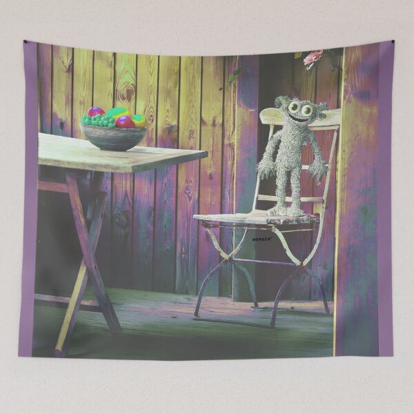 Item preview, Scruffy Porch Monster and the Fruit Heist - dePace' designed and sold by mrpropcake.