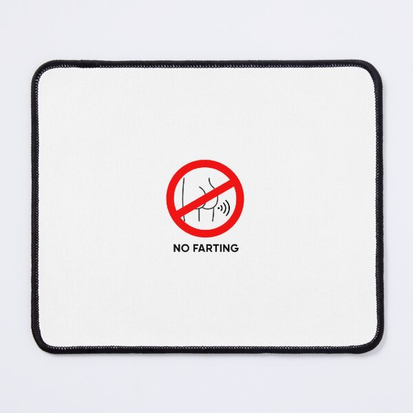 Item preview, No Farting designed and sold by BangoStickers.