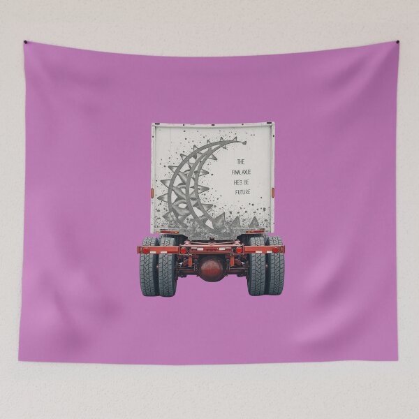 Item preview, Fragmented Power – Hauler Rear Frame Abstract Art designed and sold by AwixArslan.