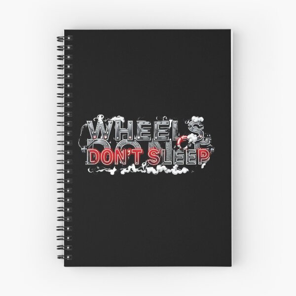 Item preview, Wheels Don’t Sleep – Futuristic Truck Life Neon Typography designed and sold by AwixArslan.