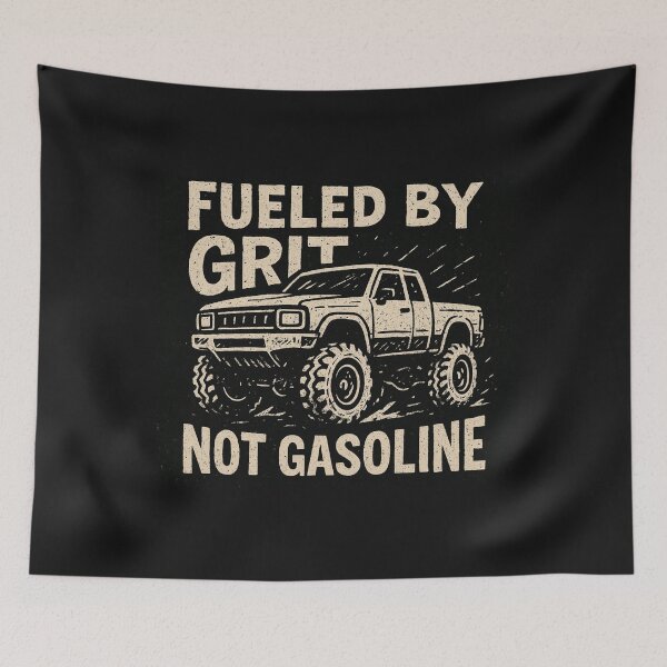 Item preview, Fueled by Grit, Not Gasoline designed and sold by AwixArslan.
