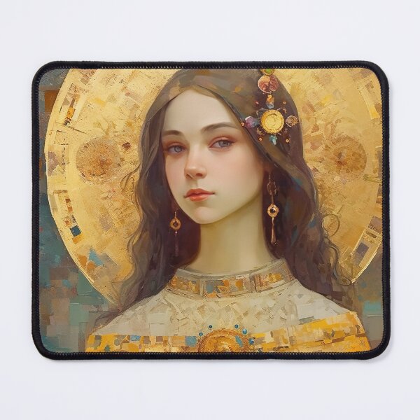 Item preview, Saint Dymphna designed and sold by SanctifiedSouls.