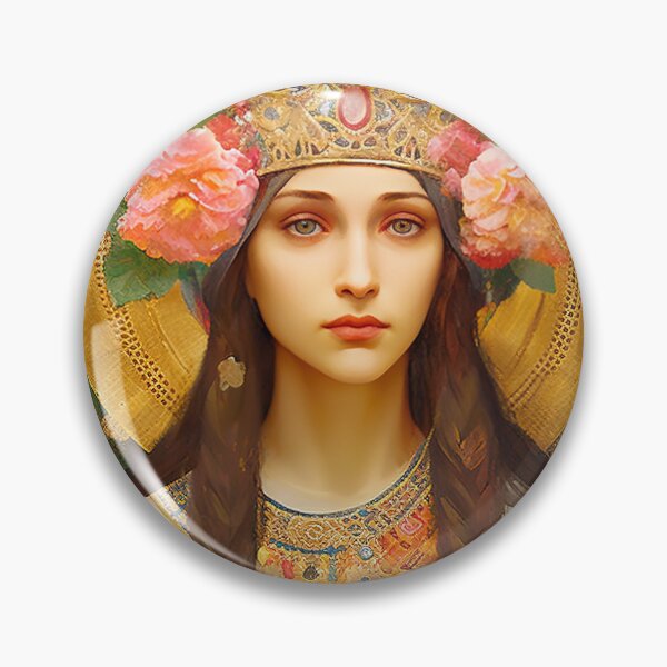 Item preview, Saint Elizabeth of Hungary designed and sold by SanctifiedSouls.