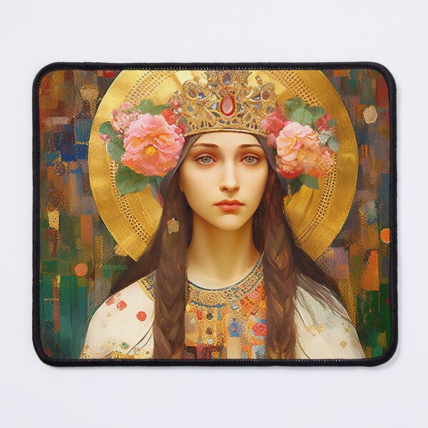 Item preview, Saint Elizabeth of Hungary designed and sold by SanctifiedSouls.