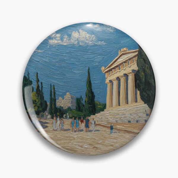 Item preview, Plato | Post-impressionist painting style designed and sold by ComicsFactory.