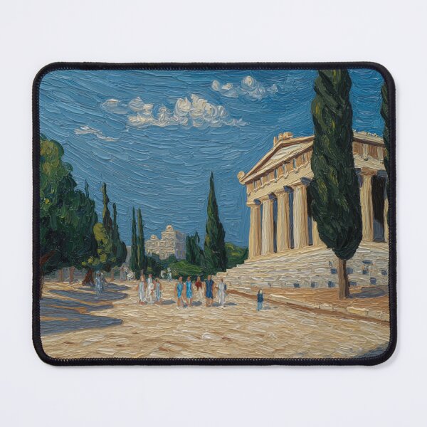 Item preview, Plato | Post-impressionist painting style designed and sold by ComicsFactory.