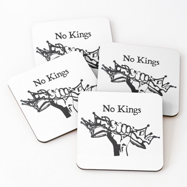 Item preview, No Kings designed and sold by The Unnecessarium.