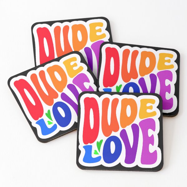 Item preview, DUDE LOVE (White Border) designed and sold by MaidenofIron157.