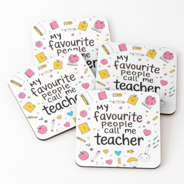 Item preview, my favorite people call me teacher designed and sold by infinitty art.