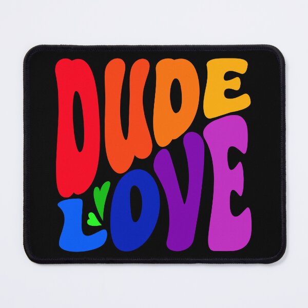 Item preview, DUDE LOVE (Rainbow) designed and sold by MaidenofIron157.