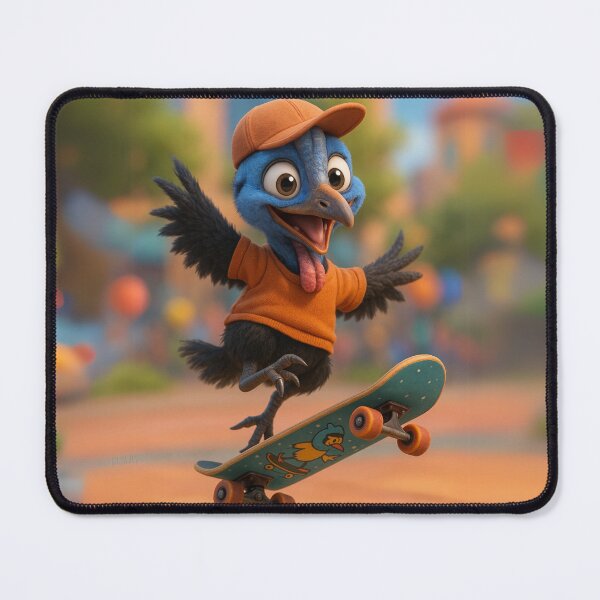 Item preview, Skater Cassowary designed and sold by Sillytoe.