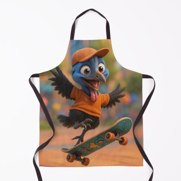 Item preview, Skater Cassowary designed and sold by Sillytoe.