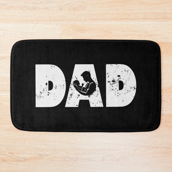 Item preview, Dad Silhouette Holding Baby – Strong Father Figure Gift Design designed and sold by Dantin.