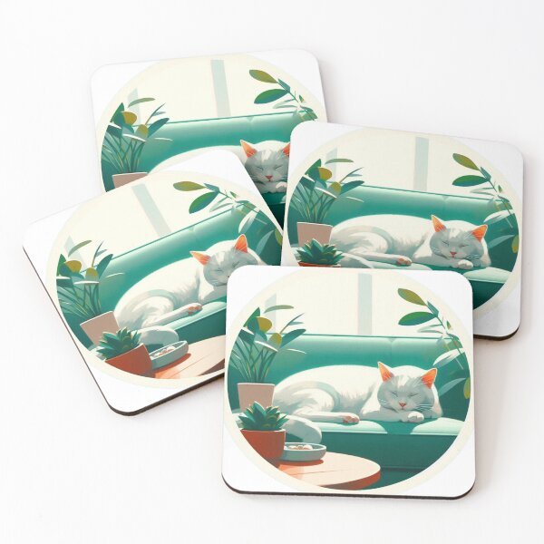 Item preview, White Cat Nap designed and sold by VinsmokeDrake.