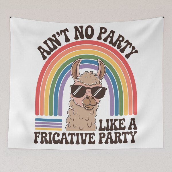 Item preview, Speech Therapy No Party Like A Fricative Party designed and sold by KitonicTees.