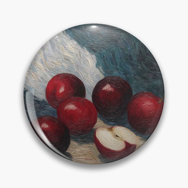 Item preview, Plum fruit | Post-impressionist painting style designed and sold by ComicsFactory.
