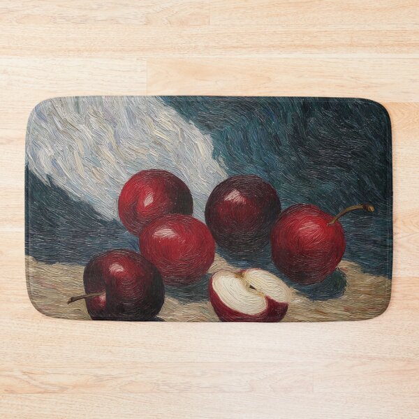 Item preview, Plum fruit | Post-impressionist painting style designed and sold by ComicsFactory.