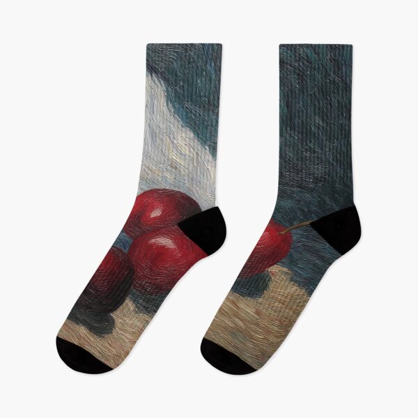 Item preview, Plum fruit | Post-impressionist painting style designed and sold by ComicsFactory.