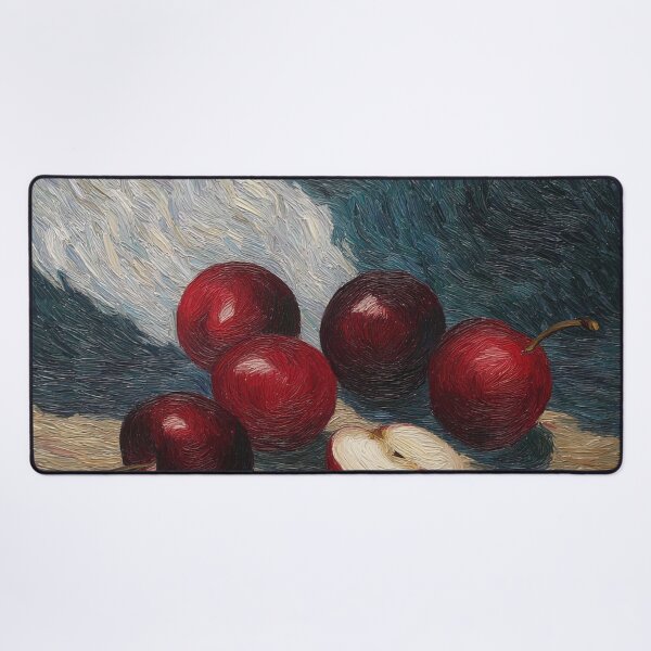 Item preview, Plum fruit | Post-impressionist painting style designed and sold by ComicsFactory.