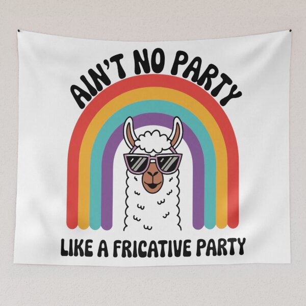 Item preview, Speech Therapy No Party Like A Fricative Party designed and sold by KitonicTees.