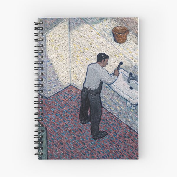Item preview, Plumber | Post-impressionist painting style designed and sold by ComicsFactory.