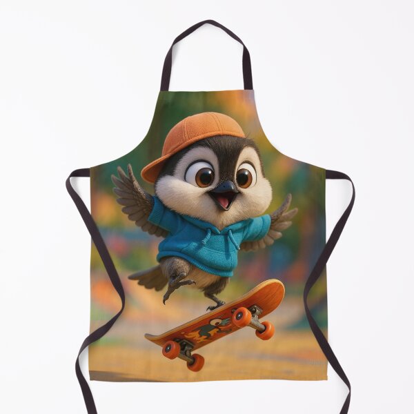Item preview, Cool Skater Chickadee designed and sold by Sillytoe.