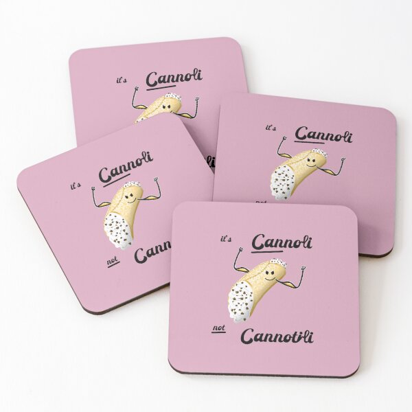 Item preview, Sweet Affirmations' "It's CANnoli, not CANNOTili" Retro Motivational Graphic PINK designed and sold by BluOddities.