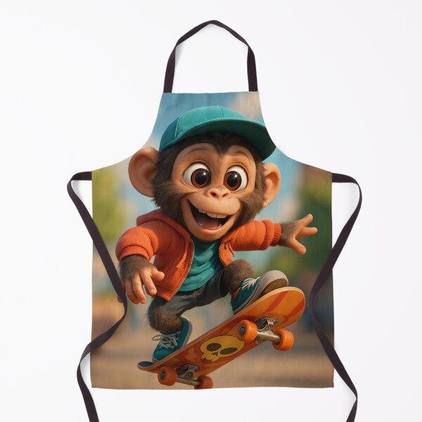 Item preview, Skater Chimpanzee designed and sold by Sillytoe.