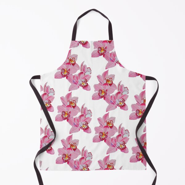 Item preview, Pink Orchids Art Print designed and sold by PinkRhinoArt.