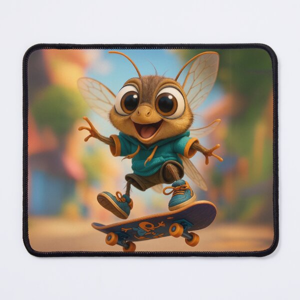 Item preview, Skater Cicada designed and sold by Sillytoe.