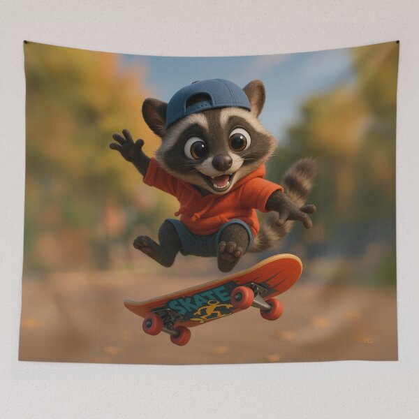 Item preview, Skater Civet designed and sold by Sillytoe.