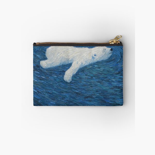 Item preview, polar bear | Post-impressionist painting style designed and sold by ComicsFactory.
