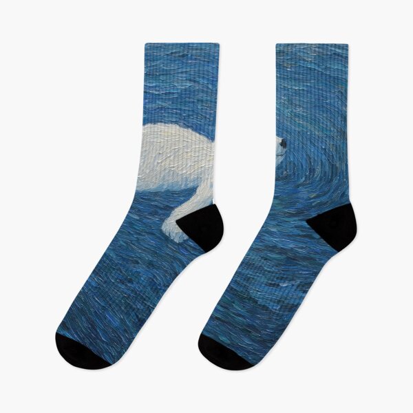 Item preview, polar bear | Post-impressionist painting style designed and sold by ComicsFactory.