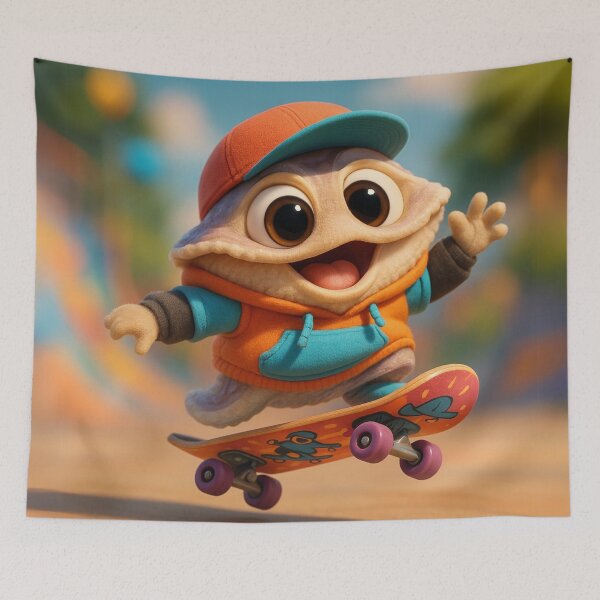 Item preview, Skater Clam designed and sold by Sillytoe.