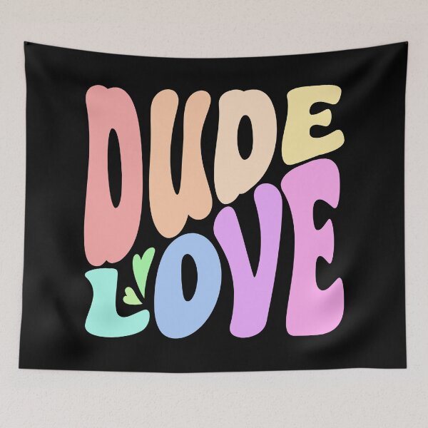 Item preview, DUDE LOVE (Soft Pastel) designed and sold by MaidenofIron157.