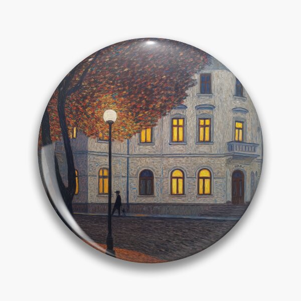 Item preview, Police station | Post-impressionist painting style designed and sold by ComicsFactory.
