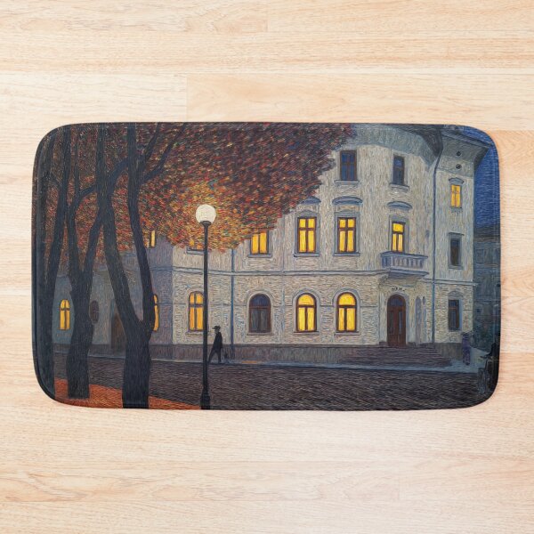 Item preview, Police station | Post-impressionist painting style designed and sold by ComicsFactory.