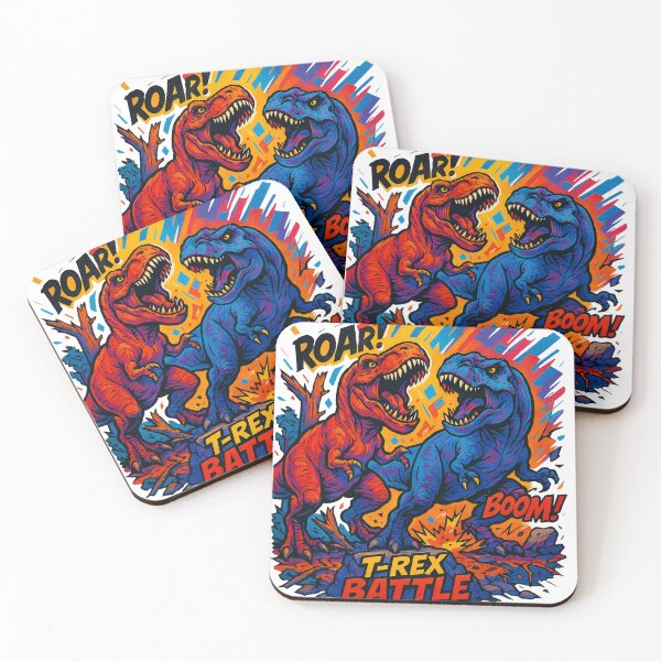 Item preview, Jurassic Crash Comic Style designed and sold by JonelleTshirts.