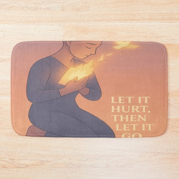 Item preview, Let It Hurt, Then Let It Go – Emotional Release Art Print designed and sold by Neovibe Print.