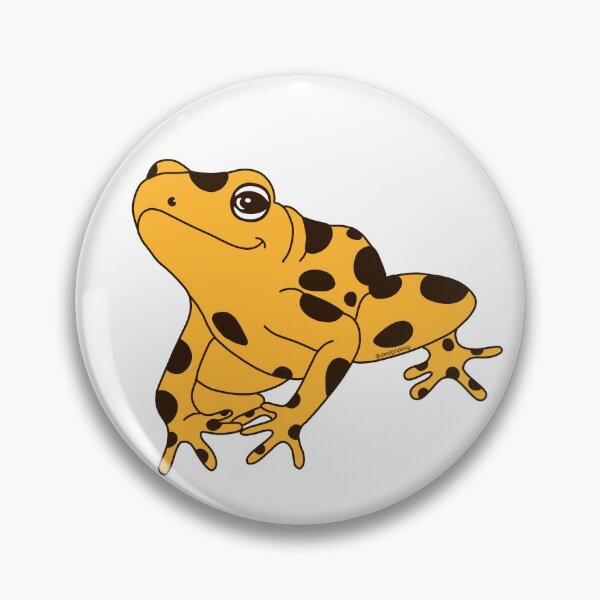 Item preview, Golden frog panamanian sticker designed and sold by DesignPMG.