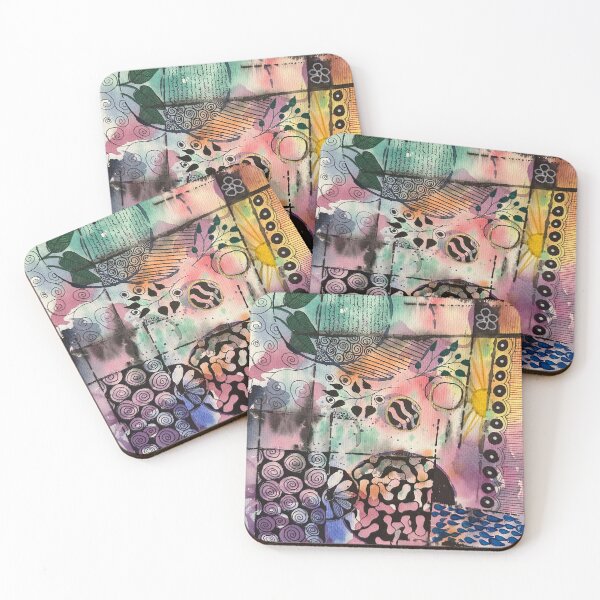 Item preview, watercolor and ink chaos designed and sold by tnlisa.