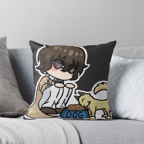 Item preview, Dazai and a Puppy designed and sold by CrimsonCrowNest.