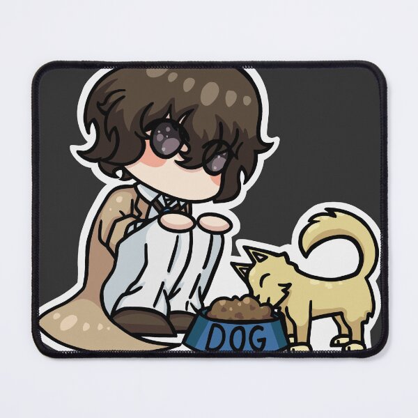 Item preview, Dazai and a Puppy designed and sold by CrimsonCrowNest.