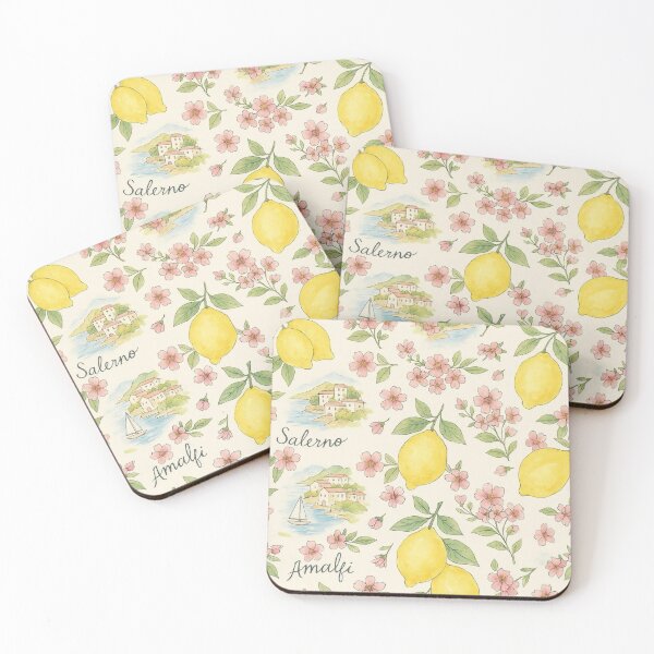 Item preview, Italian Citrus Map - Amalfi, Capri & Lemons designed and sold by John-NW-Shop.