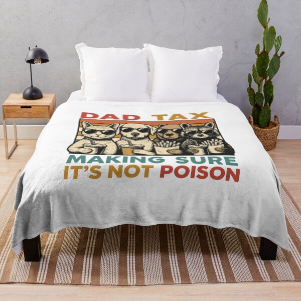 Item preview, Dad Tax Making Sure It's Not Poison, Funny Dad, Dad Humor, Animals Lovers, Parenting Joke, Fatherhood Gift designed and sold by Orvista.