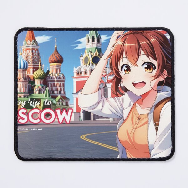 Item preview, Girl in the Krenlin of Moscow designed and sold by MerlinWear.