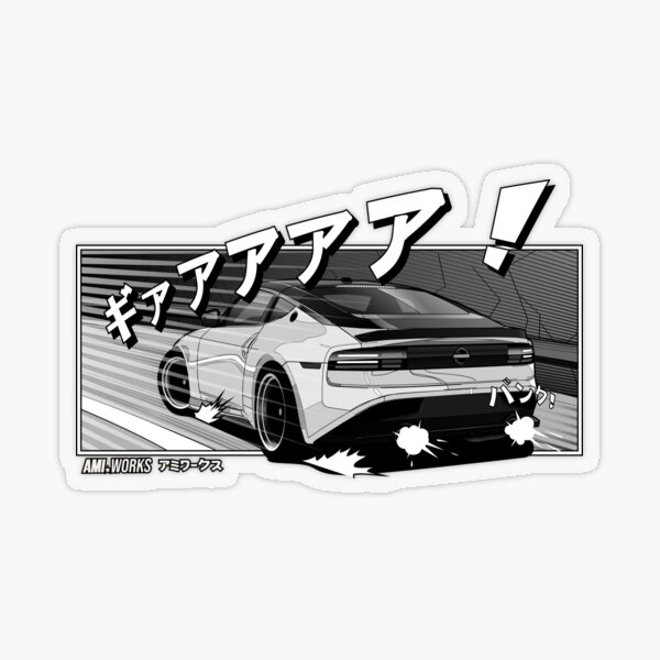Item preview, Nissan Z, 400Z Manga Panel Style designed and sold by AMIworks.