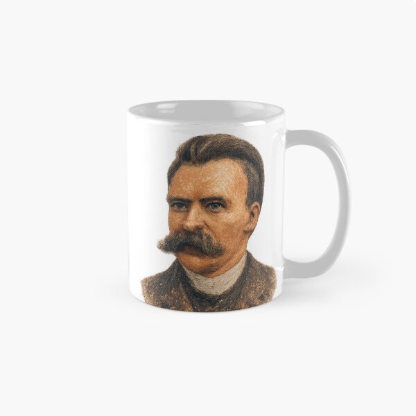 Item preview, Friedrich Nietzsche in Crayon Realism designed and sold by cottoncode.