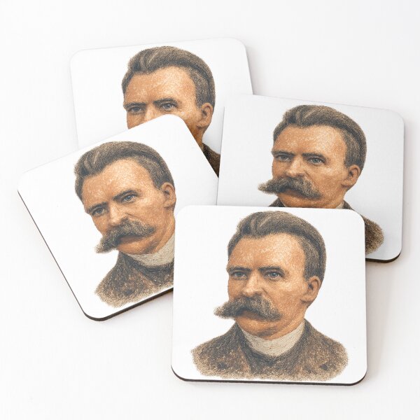 Item preview, Friedrich Nietzsche in Crayon Realism designed and sold by cottoncode.